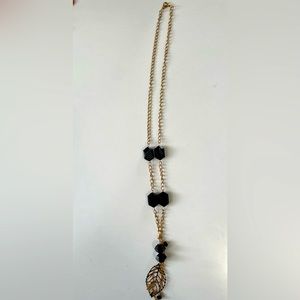 Gold tone necklace